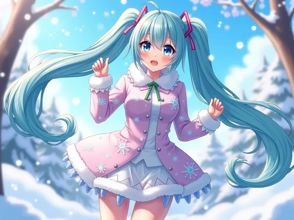 雪ミク2024
